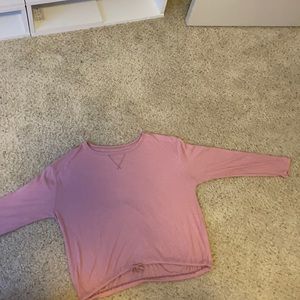 Pink long sleeve shirt
